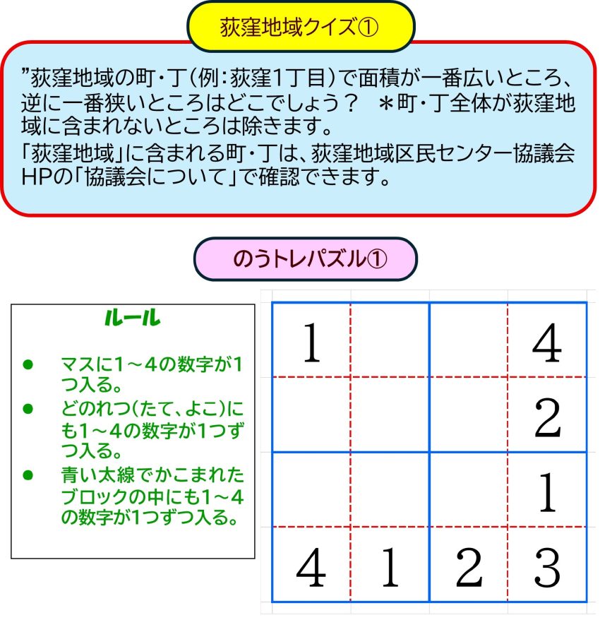 第１回　わたおぎクイズ（2025年9月30日掲載）